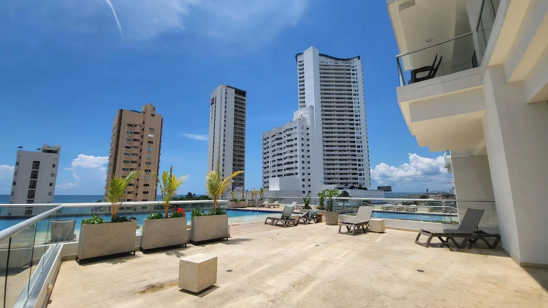 Duplex De Lujo Nuevo Con Vista Increible Al Centro Y La Playa Apartment Cartagena 0*,