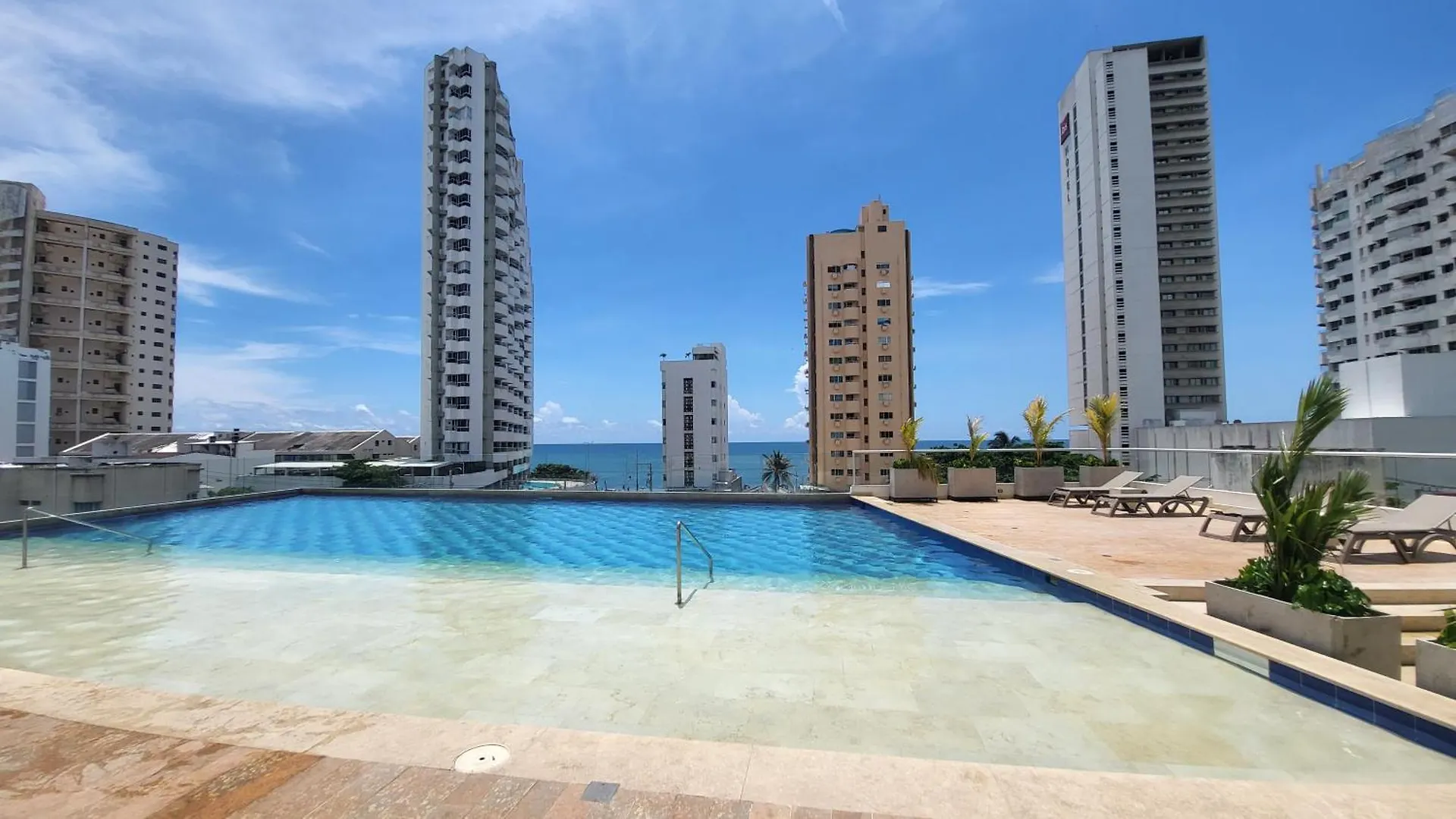 Duplex De Lujo Nuevo Con Vista Increible Al Centro Y La Playa Apartment Cartagena
