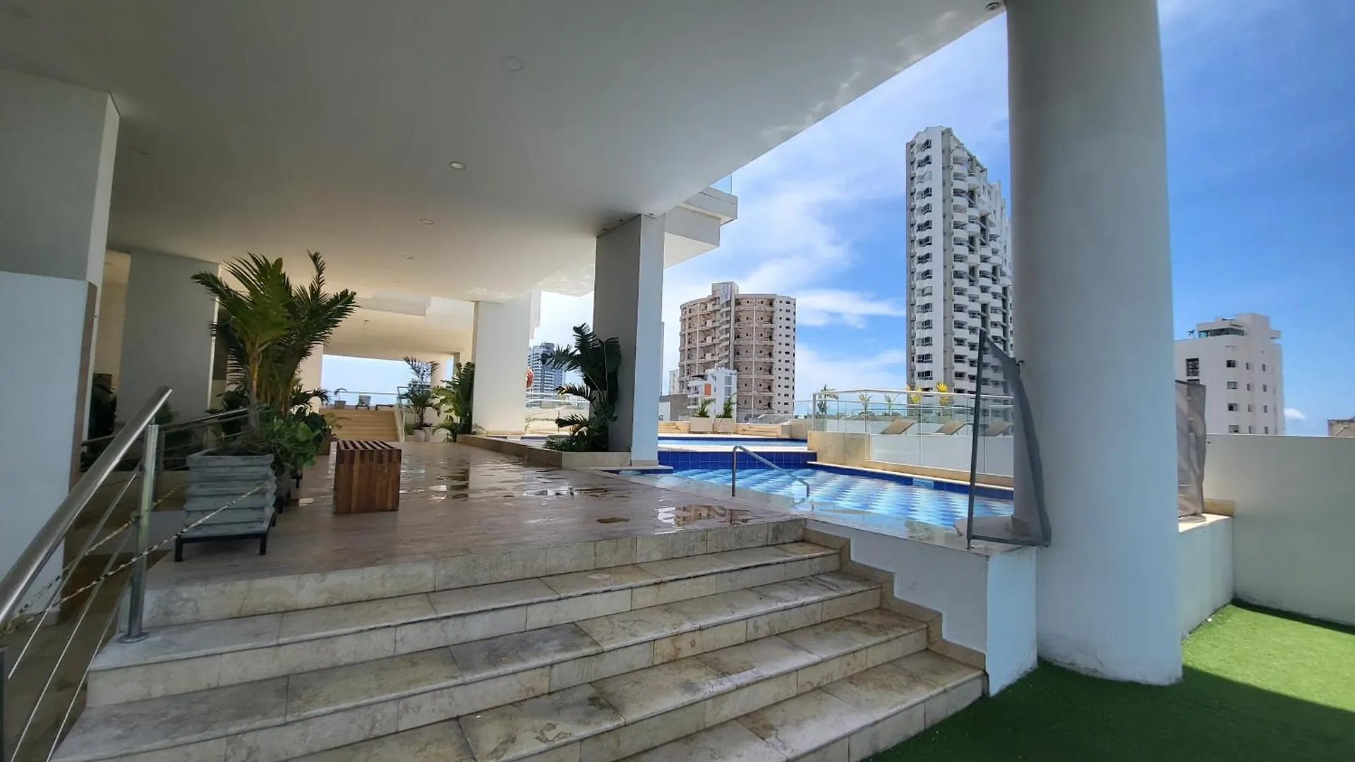 Duplex De Lujo Nuevo Con Vista Increible Al Centro Y La Playa Apartment Cartagena